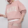 Pamuk ağırlıklı oversize Maine sweatshirt Pamuk ağırlıklı oversize Maine sweatshirt