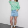 Pamuk ağırlıklı oversize Malibu sweatshirt Pamuk ağırlıklı oversize Malibu sweatshirt