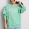 Pamuk ağırlıklı oversize Malibu sweatshirt Pamuk ağırlıklı oversize Malibu sweatshirt