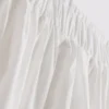 Pamuklu broderie midi etek Pamuklu broderie midi etek