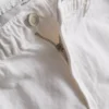 Pamuklu denim A kesim şort Pamuklu denim A kesim şort
