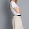 Pamuklu denim bermuda şortlar Pamuklu denim bermuda şortlar