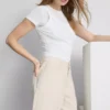Pamuklu denim bermuda şortlar Pamuklu denim bermuda şortlar
