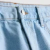 Pamuklu denim bermuda şortlar Pamuklu denim bermuda şortlar