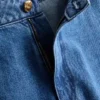 Pamuklu denim bermuda şortlar Pamuklu denim bermuda şortlar