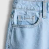 Pamuklu denim bermuda şortlar Pamuklu denim bermuda şortlar