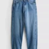 Pamuklu denim, daralan düz paça Jean Pamuklu denim, daralan düz paça Jean