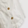 Pamuklu denim düğmeli mini elbise Pamuklu denim düğmeli mini elbise