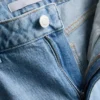 Pamuklu denim düz paça Jean Pamuklu denim düz paça Jean