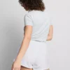 Pamuklu denim koşu şortu Pamuklu denim koşu şortu