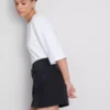 Pamuklu denim mini etek Pamuklu denim mini etek