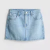 Pamuklu denim mini etek Pamuklu denim mini etek