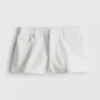 Pamuklu denim mini şort Pamuklu denim mini şort