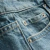Pamuklu denim mini şort Pamuklu denim mini şort