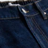 Pamuklu denim uzun bermuda şort Pamuklu denim uzun bermuda şort