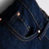 Pamuklu denim uzun bermuda şort Pamuklu denim uzun bermuda şort