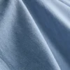 Pamuklu denim, yan bağcıklı tişört Pamuklu denim, yan bağcıklı tişört