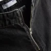 Pamuklu denim yüksek bel etek-şort Pamuklu denim yüksek bel etek-şort