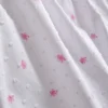 Pamuklu dokuma pijama şortu