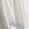Pamuklu, etek ucu mendil kesimli cami bluz Pamuklu, etek ucu mendil kesimli cami bluz