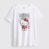 Pamuklu Hello Kitty desenli tişört Pamuklu Hello Kitty desenli tişört