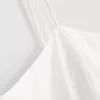 Pamuklu, işlemeli peplum etekli cami bluz Pamuklu, işlemeli peplum etekli cami bluz