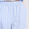 Pamuklu çizgili oxford pijama altları Pamuklu çizgili oxford pijama altları