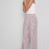 Pamuklu çizgili pijama altları Pamuklu çizgili pijama altları