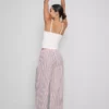 Pamuklu çizgili pijama altları Pamuklu çizgili pijama altları