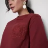 Pamuklu kısa kollu kroşe şort Pamuklu kısa kollu kroşe şort