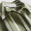 Pamuklu poplin çizgili gömlek Pamuklu poplin çizgili gömlek