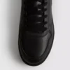 Panelli düşük bilekli Sneakerlar
