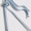 Papatya süslemeli gingham üçgen bikini üstü Papatya süslemeli gingham üçgen bikini üstü