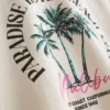 Paradise Beach grafik tişört Paradise Beach grafik tişört