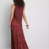 Paula Echevarría asimetrik örgü üst Paula Echevarría asimetrik örgü üst