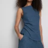 Paula Echevarría büzgülü kırışık tank top Paula Echevarría büzgülü kırışık tank top