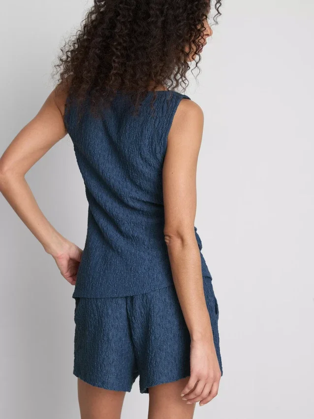 Paula Echevarría büzgülü kırışık tank top Paula Echevarría büzgülü kırışık tank top
