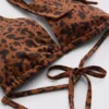 Paula Echevarría leopar desenli halter yaka bikini üstü Paula Echevarría leopar desenli halter yaka bikini üstü