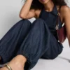 Paula Echevarría pamuk ağırlıklı denim harem pantolon Paula Echevarría pamuk ağırlıklı denim harem pantolon