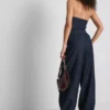 Paula Echevarría pamuk ağırlıklı denim harem pantolon Paula Echevarría pamuk ağırlıklı denim harem pantolon