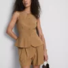 Paula Echevarría peplum etekli yelek Paula Echevarría peplum etekli yelek