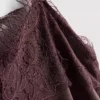 Paula Echevarría saten dantel süslemeli cami üst Paula Echevarría saten dantel süslemeli cami üst