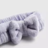 Peluş fiyonklu saç bandı