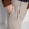 Pileli geniş paça pantolon Pileli geniş paça pantolon