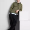 İpli kapüşonlu sweatshirt