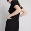 İpli kırışık şortlar İpli kırışık şortlar