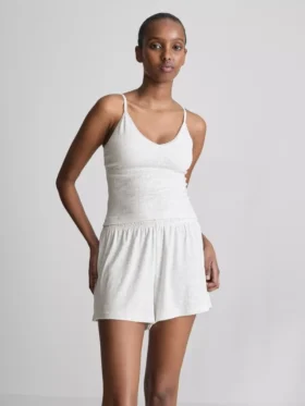 Pointelle pijama cami