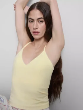 Pointelle pijama cami