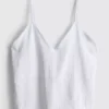 Pointelle pijama cami