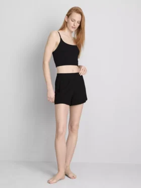 Pointelle pijama şortu Pointelle pijama şortu